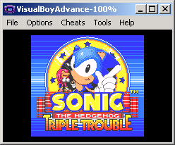 Title Screen GG Mask On